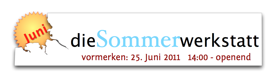 SommerWerkstatt